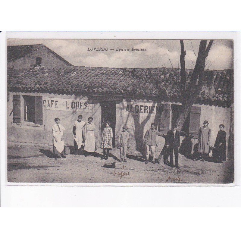 ALGERIE: épicerie rousseau, café - très bon état