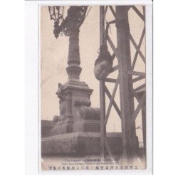 CHINE: the exposed the head of the looter in the cein-hoa bridge, tientsin 1912 - état