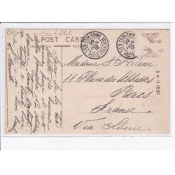 CHINE: the exposed the head of the looter in the cein-hoa bridge, tientsin 1912 - état