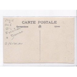 SYRIE: exécution à damas, pendaison - très bon état