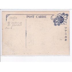 COREE: the prisoners in the before-time, justice cangue - très bon état