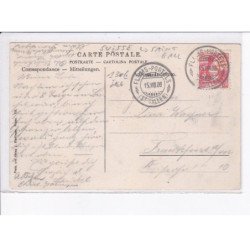 SUISSE: SAINT-GALL: gepäcktransport für schönhalden-flums, chevaux - état