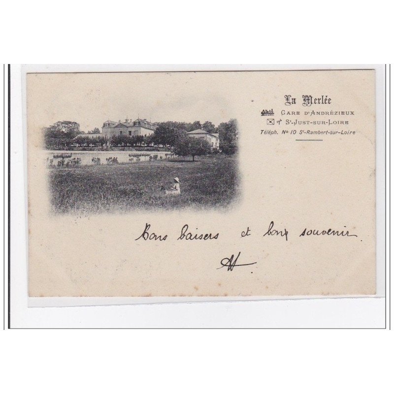 St-JUST-sur-LOIRE : la merlée - tres bon etat