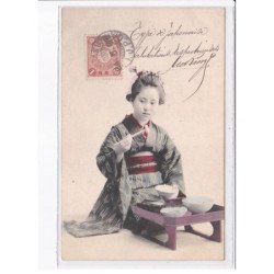 CHINE: philatélie, femme - très bon état