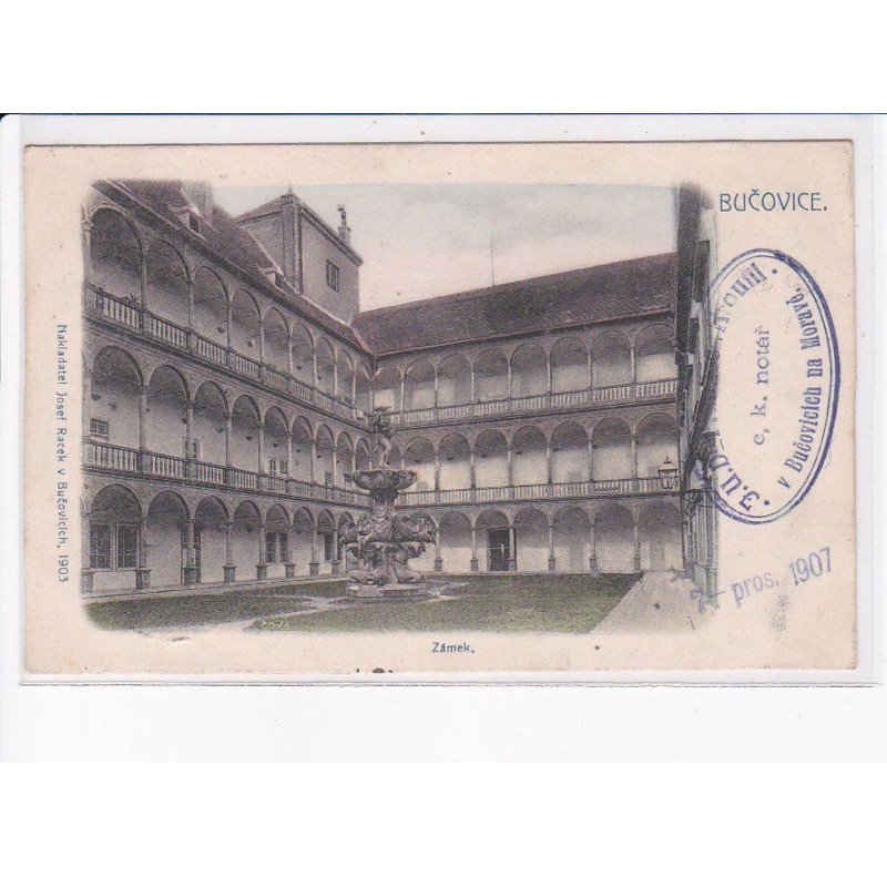 TCHEQUIE: bucovice, zamek - très bon état