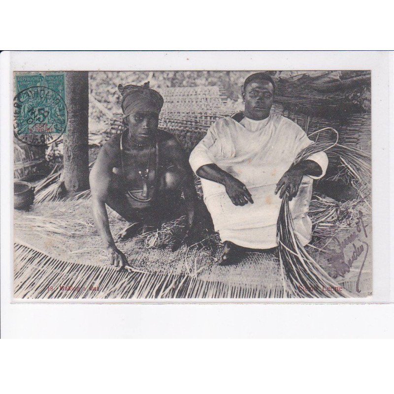 SIERRA LEONE: personnage - état