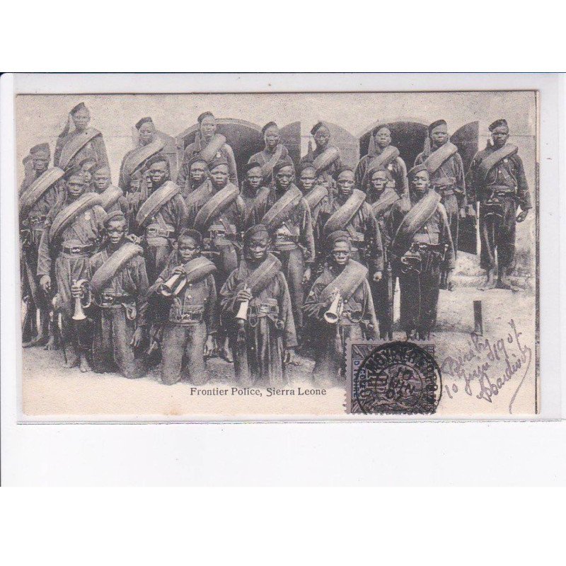 SIERRA LEONE: frontier police - très bon état