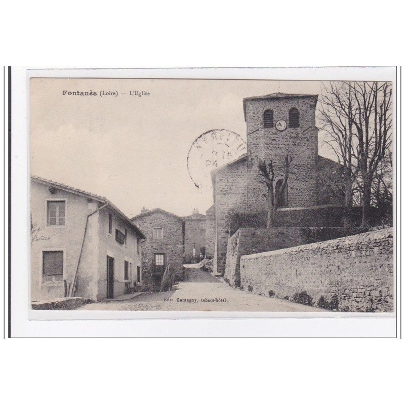 FONTANES : l'eglise - tres bon etat