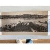 TURQUIE : carte panoramique 4 volets - panorama du Bosphore - très bon état