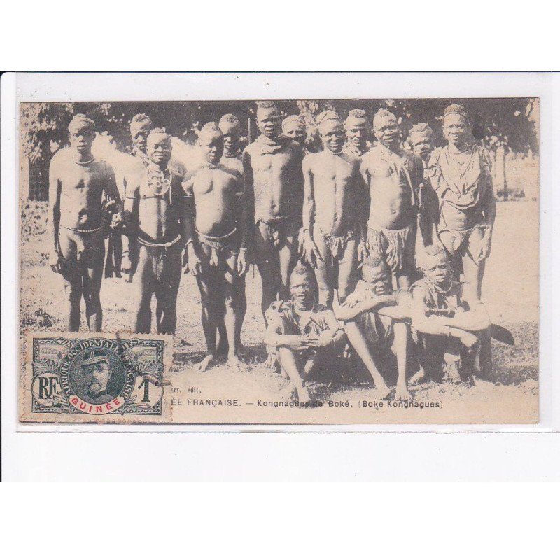 GUINEE FRANCAISE: kongnague de boké - très bon état