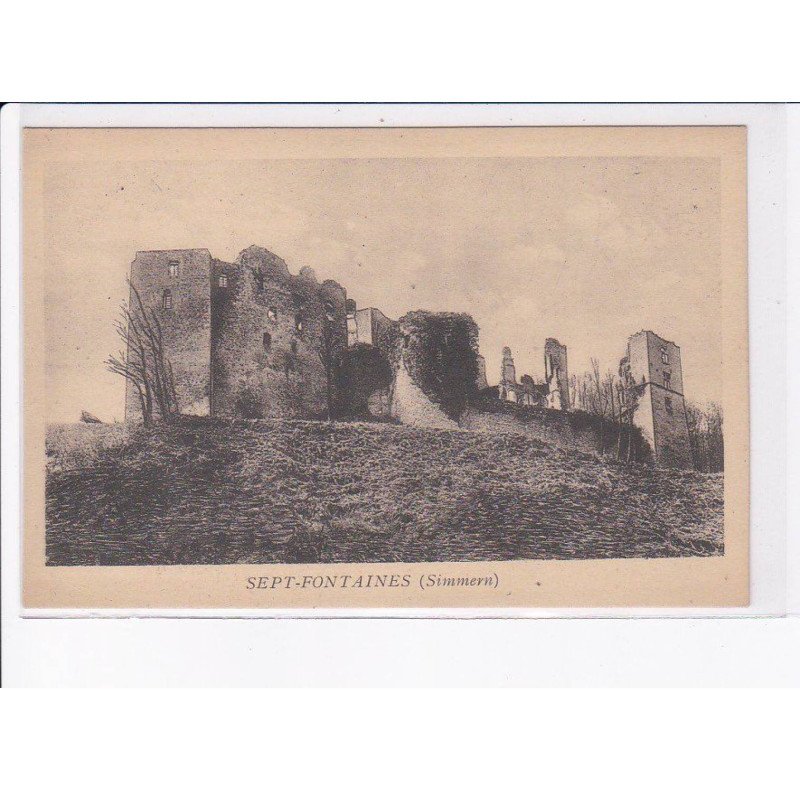 LUXEMBOURG: sept-fontaines (simmern) - très bon état