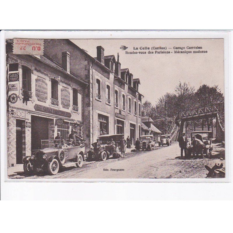 LA CELLE: garage corrézien, rendez-vous des parisiens, mécanique moderne - très bon état
