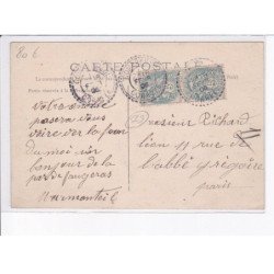 COMBRESSOL: café de la chaumière, devinez le rèbus - très bon état