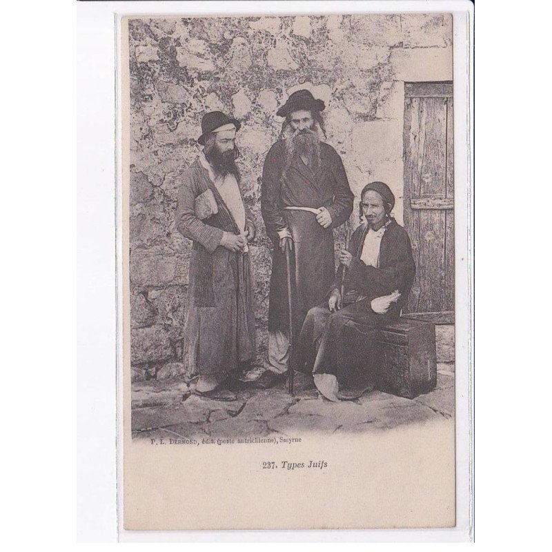 JUDAÏCA: types juifs - très bon état