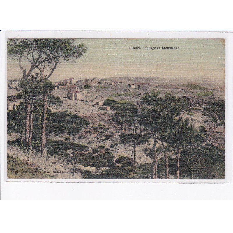 LIBAN: village de broumanah - très bon état
