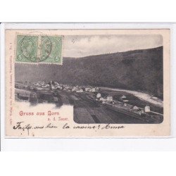 LUXEMBOURG: BORN: gruss aus born, vue générale - très bon état