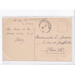 ALLEMAGNE: SARRE: knappschaftslazarett, völklingen, wohnhaus des chefarztes vom knappschaftslazarett - très bon état