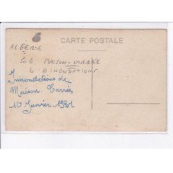 ALGERIE: maison-carrée, inondatio, 10 janvier 1931 - très bon état