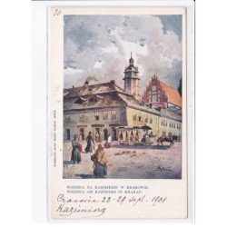 POLOGNE: cracovie, wolnica na kazimierzu w krakowie - très bon état
