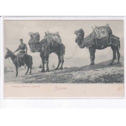 TURQUIE: SMYRNE: chameaux pehlavans (lutteurs) - très bon état