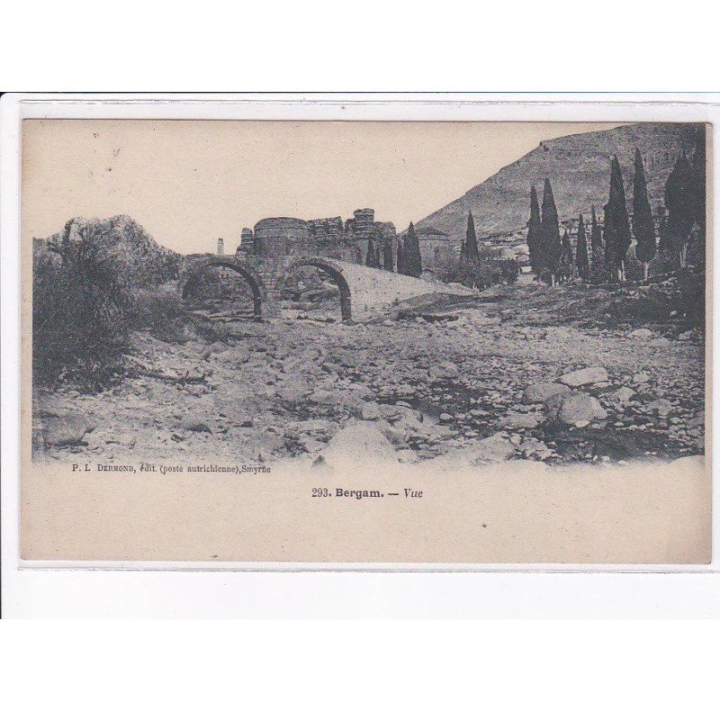GRECE: BERGAM: vue - très bon état
