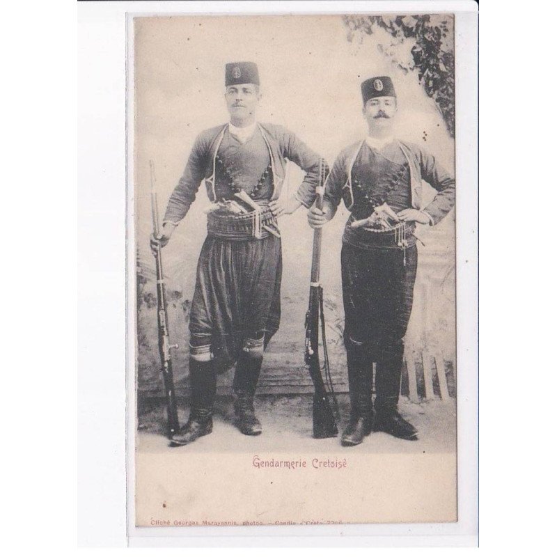 GRECE: gendarmerie crétoise - très bon état