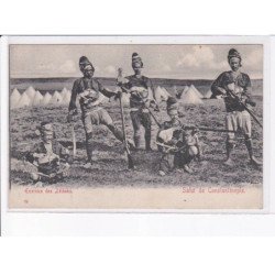 TURQUIE: CONSTANTINOPLE: exercice des zéibeks, salut de constantinople - très bon état