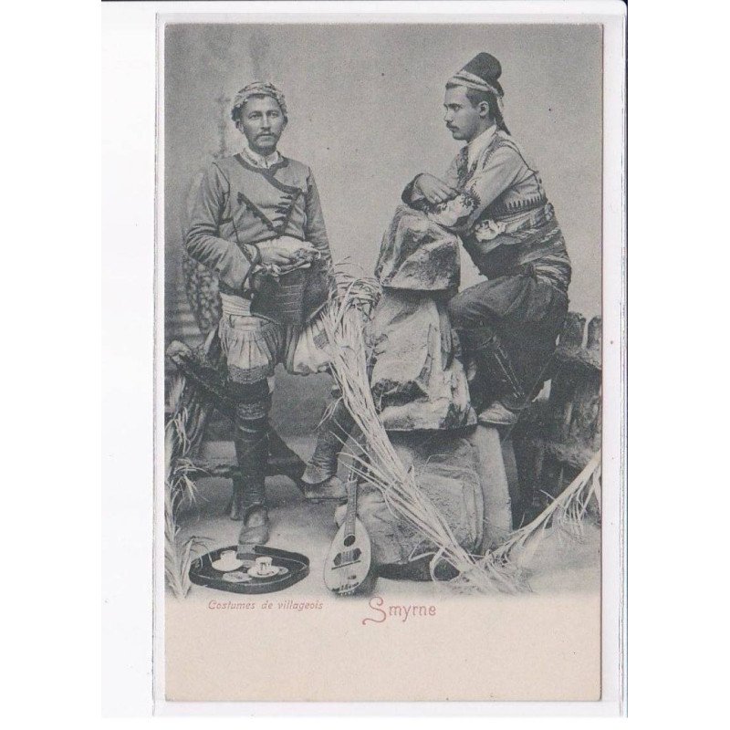 TURQUIE: SMYRNE: costumes de villageois - très bon état