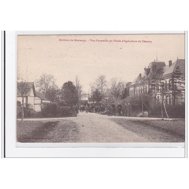 CHESNOY : vue d'ensemble de l'ecole d'agriculture de chesnoy - tres bon etat