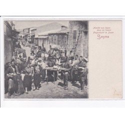 TURQUIE: SMYRNE: marché aux figues dans les bazars - très bon état