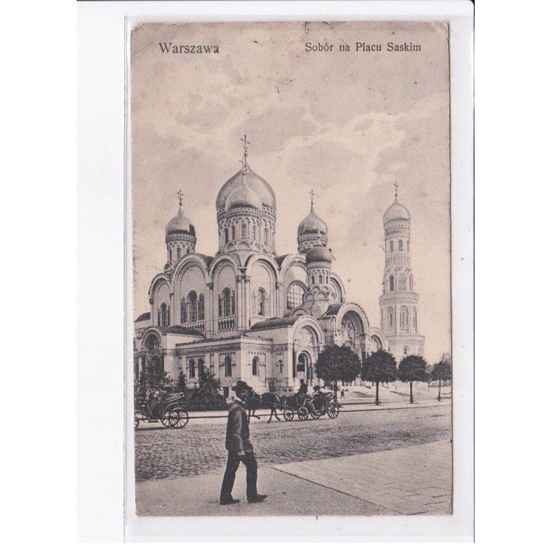 POLOGNE: VARSOVIE: WARSZAWA: sobor na placu saskim - état