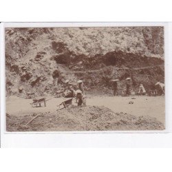 VIETNAM: mines de thang da (tuyen quang) 4 cartes photos, 3 petites photos - très bon état