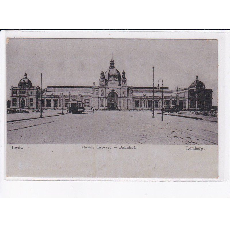 UKRAINE: lemberg, lwow, glowny - très bon état
