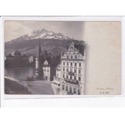 SUISSE: LUCERNE: vue et montagne - très bon état