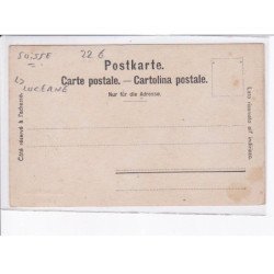 SUISSE: LUCERNE: vue et montagne - très bon état