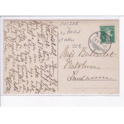 SUISSE: BERN: environs THUN / THOUNE: vue et montagne - très bon état