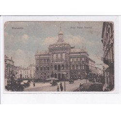 POLOGNE: VARSOVIE: WARSZAWA: byly palac stasica - état