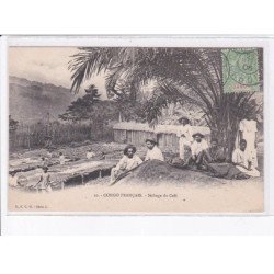 CONGO FRANCAIS: séchage du café - très bon état