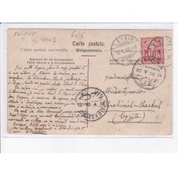 SUISSE: VAUD: LEYSIN: personnage en hiver - très bon état