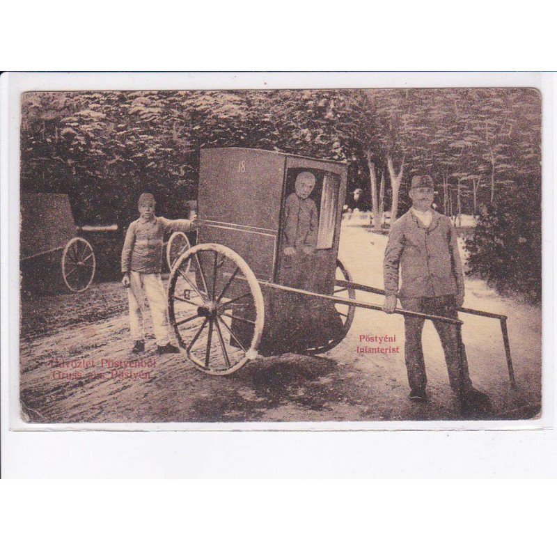 HONGRIE: postyéni infanterist, grus aus postyen - état
