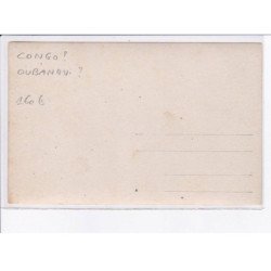 CONGO (?): OUBANGUI (?): personnage, gros serpernt, singe - très bon état