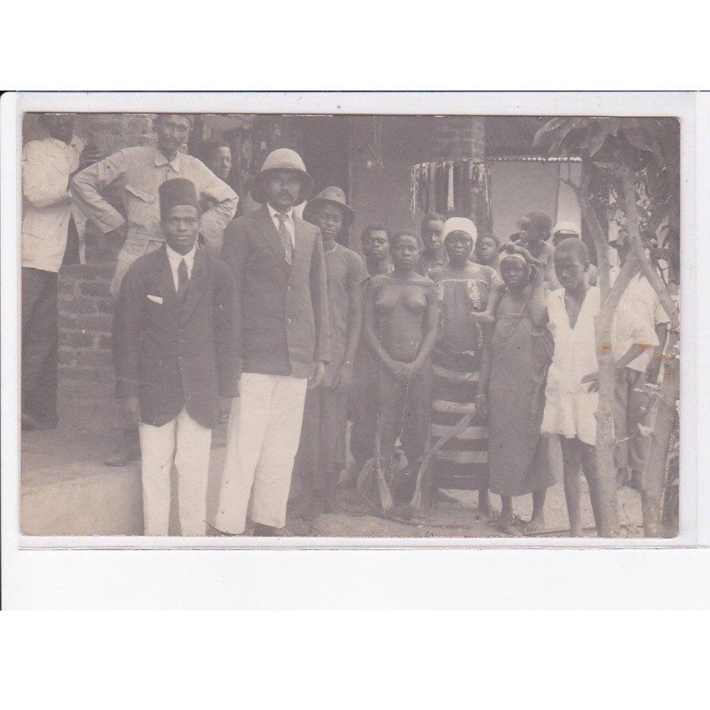 CONGO (?): OUBANGUI (?): nus, nue, la maison des hindous - très bon état