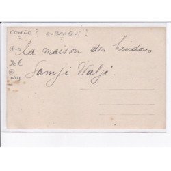 CONGO (?): OUBANGUI (?): nus, nue, la maison des hindous - très bon état