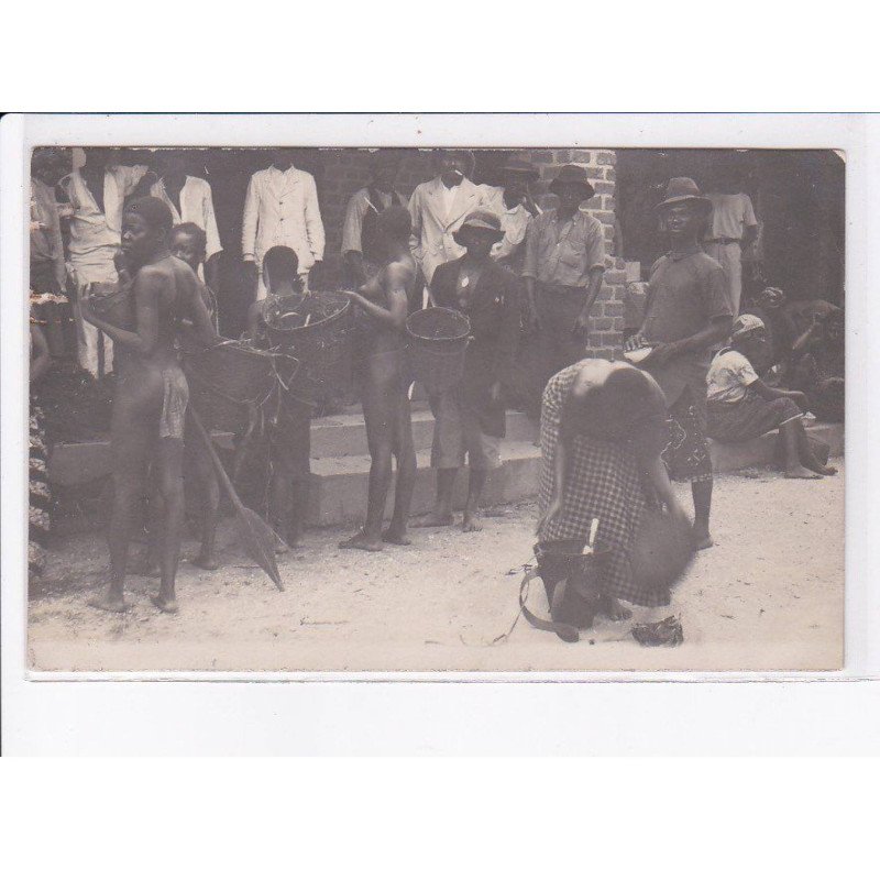 CONGO (?): OUBANGUI (?): nus, nue, la maison des hindous - très bon état