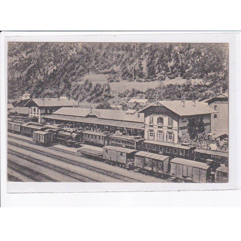 ITALIE: TRENTITNO-ALTO ADIGE: gare, train, chemin de fer - très bon état