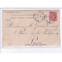 LUXEMBOURG: personnages - très bon état