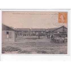 GUIGNICOURT: baraquements provisoires de la mairie, la poste et les écoles - très bon état