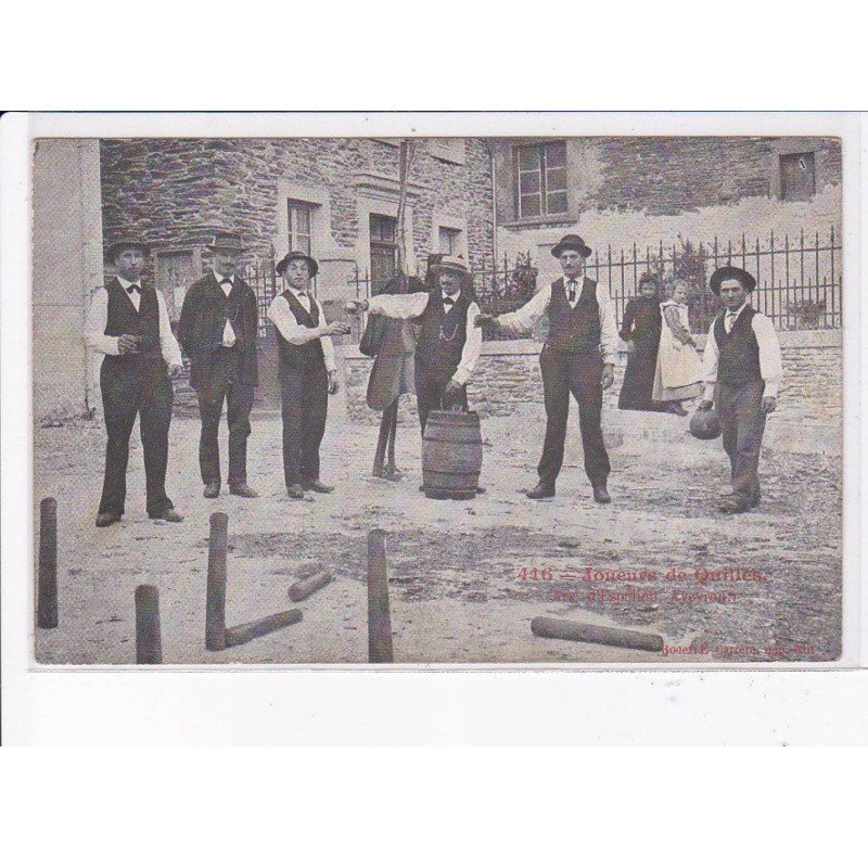 AVEYRON: joueurs de quilles - très bon état