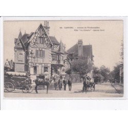 CABOURG: avenue de l'embarcadère, villa "la chimère" agence cavé, attelage - très bon état