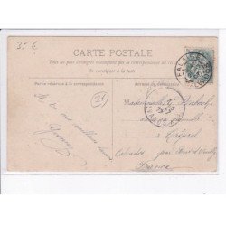 CABOURG: 1907, le grand hôtel façade sur les jardins - très bon état